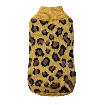 Halloween Dog Leopard Sweater for Autumn - Winter 02