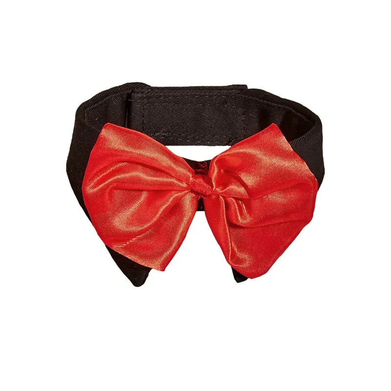 Bow - tie Collar Red Black Gentleman Party Festival Pet Accessories