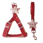 Star - shaped Pet Harness Leash Set