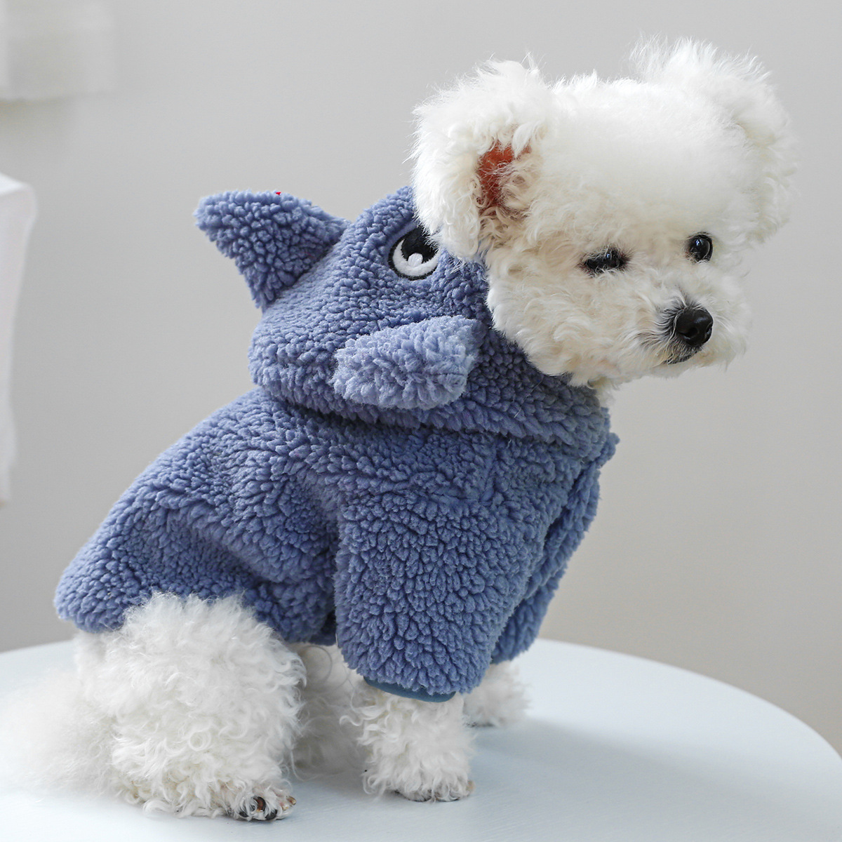 Pet Shark - themed Fleece Hoodie for Winter