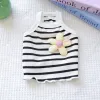 Summer Floral Stripe Pet Vest