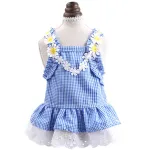 Pet Summer Floral Sun Lace Dress