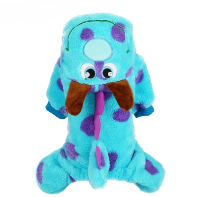 Sulley - inspired Pet Costume for Fall Winter 01