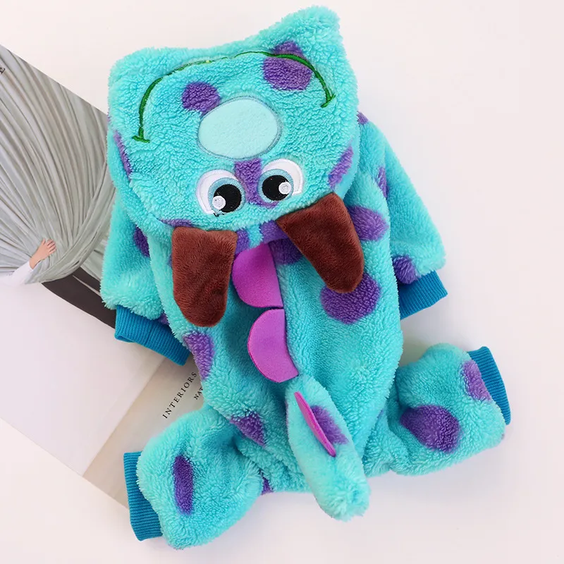 Sulley - inspired Pet Costume for Fall Winter