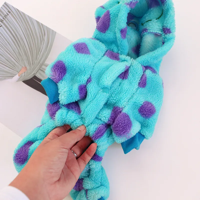 Sulley - inspired Pet Costume for Fall Winter