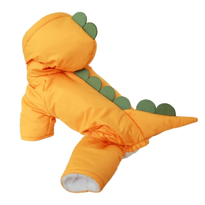 Dinosaur Winter Padded Jacket for Pets 02