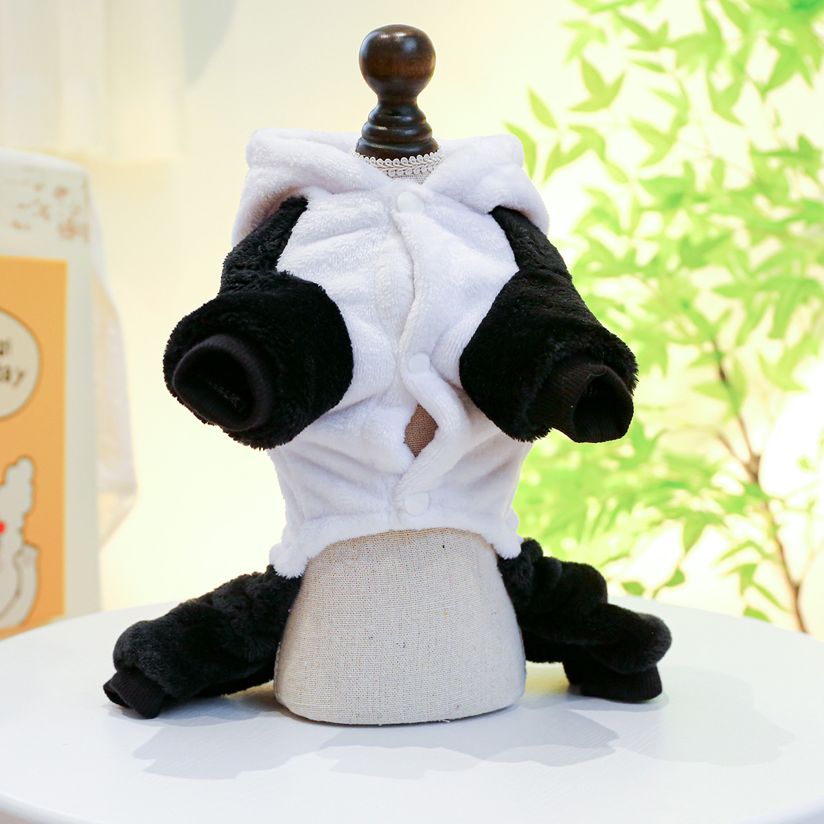 Panda Transformation Suit for Pets