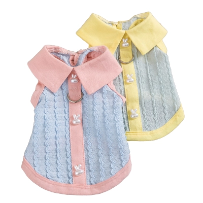 Pet Summer Polo style Sleeveless Vest 01