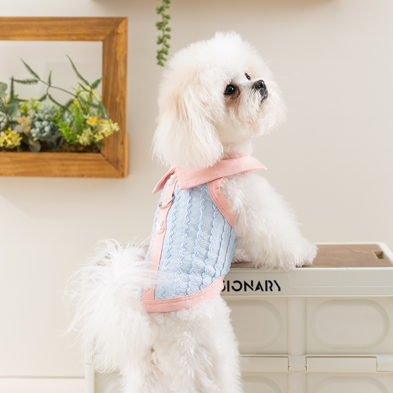 Pet Summer Polo style Sleeveless Vest
