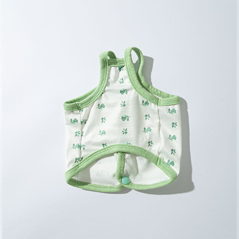 Pet Summer Chiffon Suspender Dress