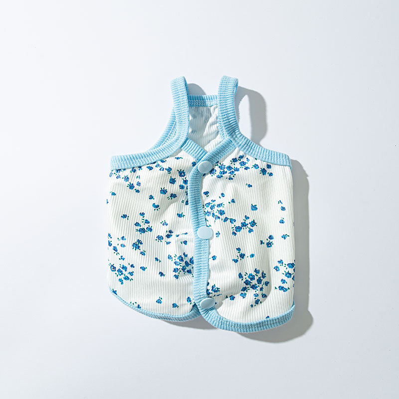 Pet Summer Chiffon Suspender Dress