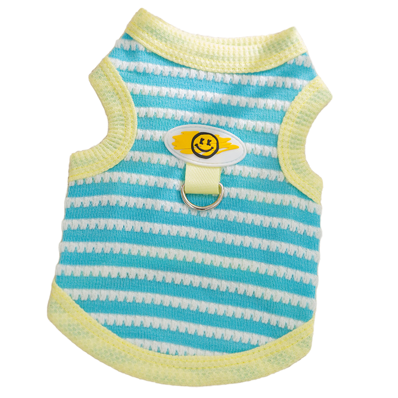 Summer Breathable Thin Pet Leash Vest