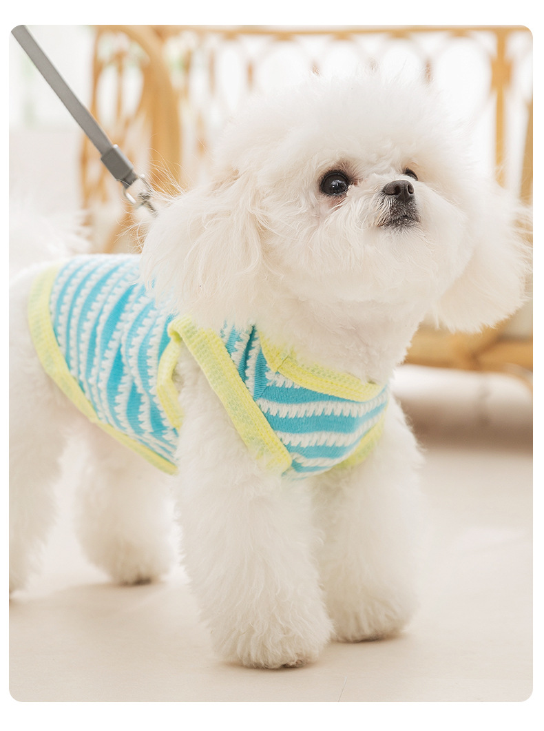 Summer Breathable Thin Pet Leash Vest