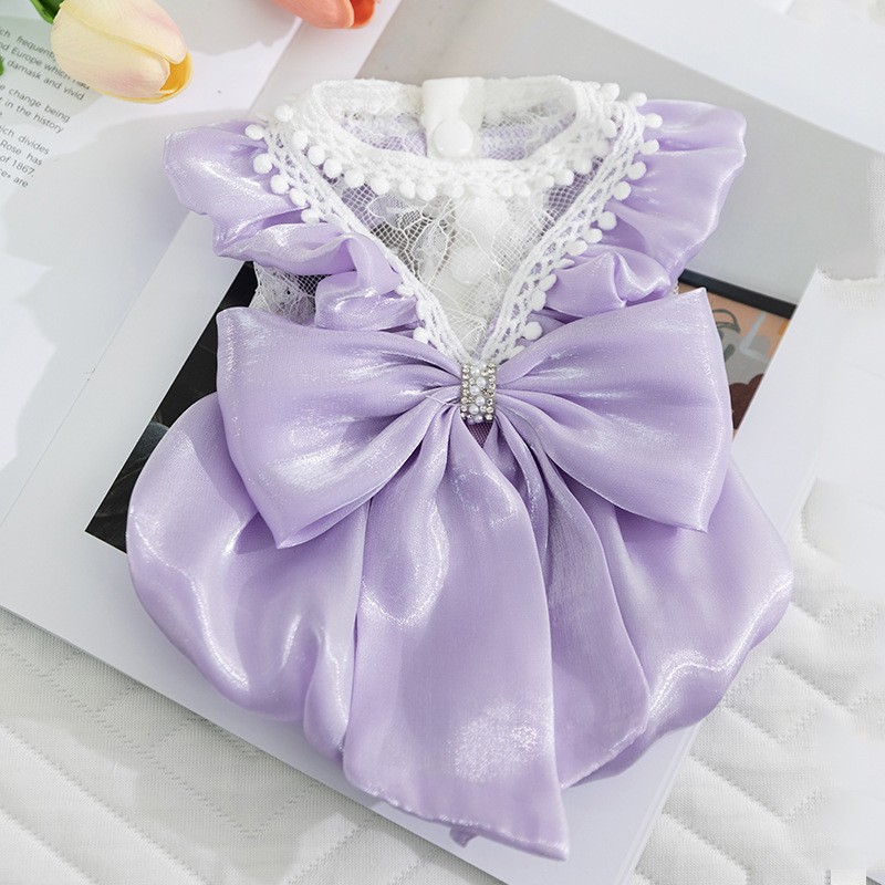 Kitty Summer Princess Dress with Large Bow