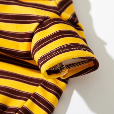 Summer Thin - pet Striped Home Clothes Base Shirt 02