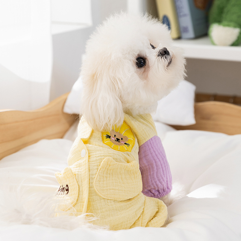 Soft Pet Sleep - wear with Adorable Embroidery