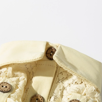Handmade Summer Pet Lace Polo - neck Clothes 02