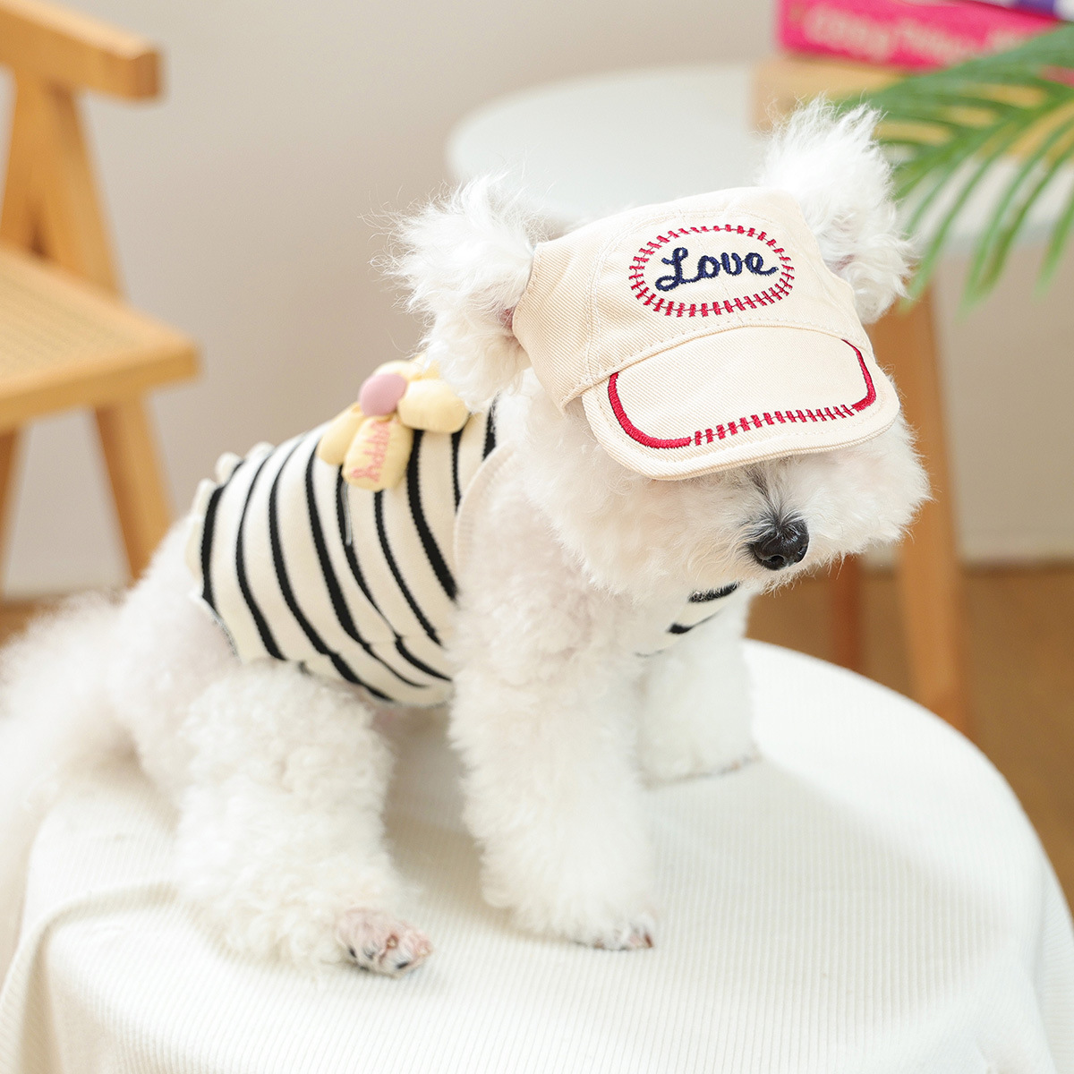 Pet Baseball Cap Stylish Love themed Style