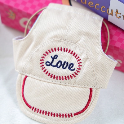 Pet Baseball Cap Stylish Love themed Style 02