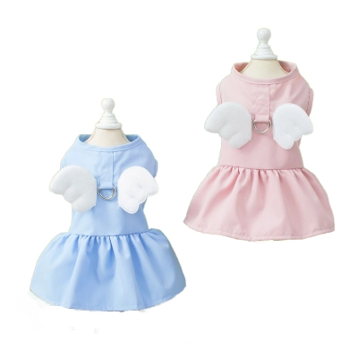 Angel Wing Summer Pet Harness Dress 01