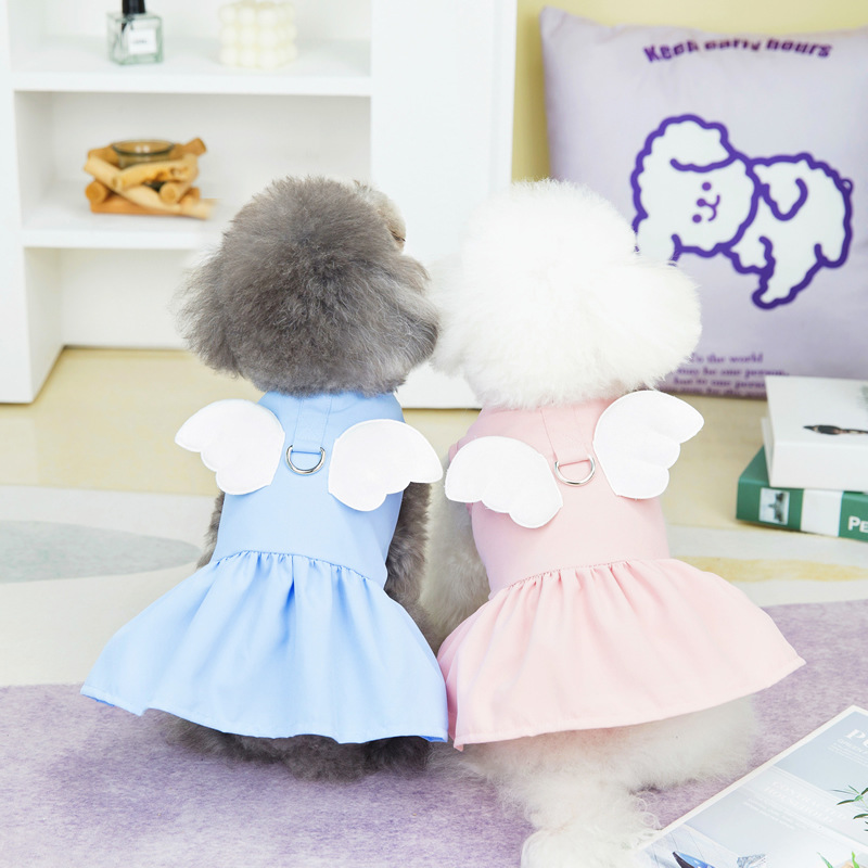 Angel Wing Summer Pet Harness Dress