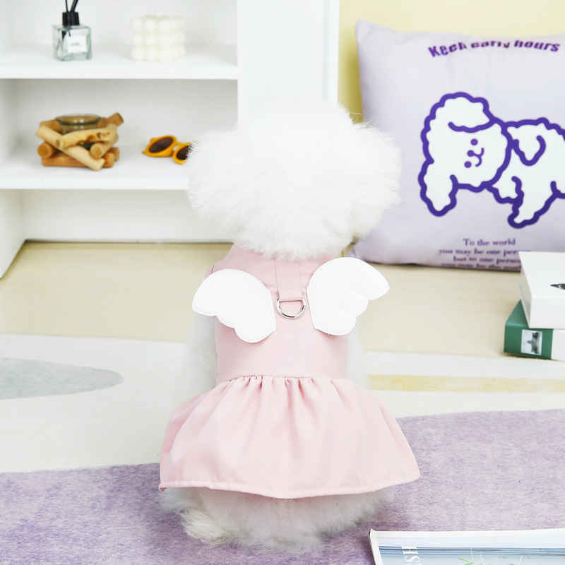 Angel Wing Summer Pet Harness Dress