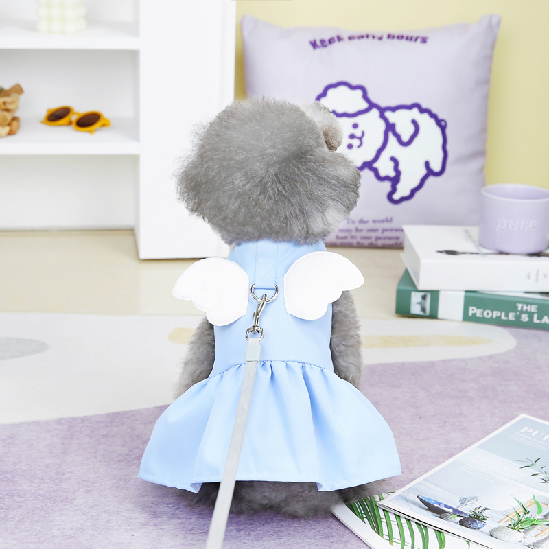 Angel Wing Summer Pet Harness Dress