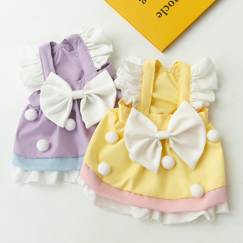 Pet Summer Princess Cake Dress