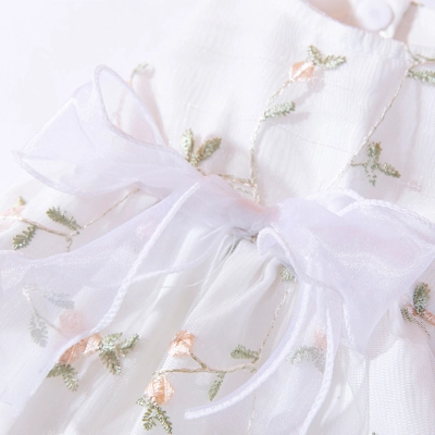 Pet Floral Princess Dress with Bow Summer Thin 02