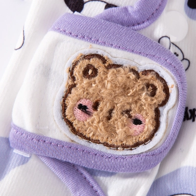 Cozy Cartoon Bear Winter Pet Belly Warmer 02