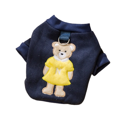 Adorable Teddy Bear Round Neck Pet Sweater 02