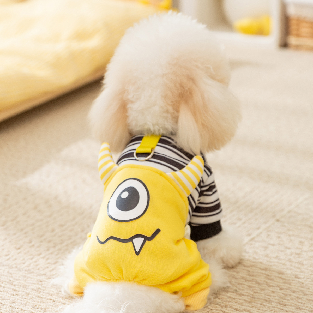Pet Winter Big Eye Monster Four Legged Clothes