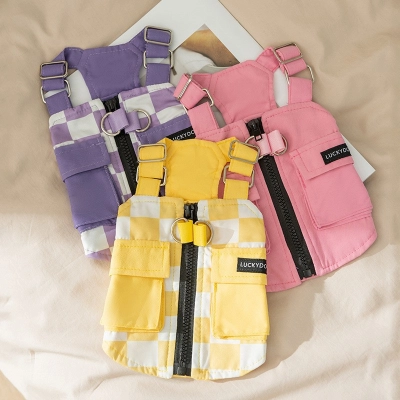 Pet Stylish Workwear Harness Vest 01