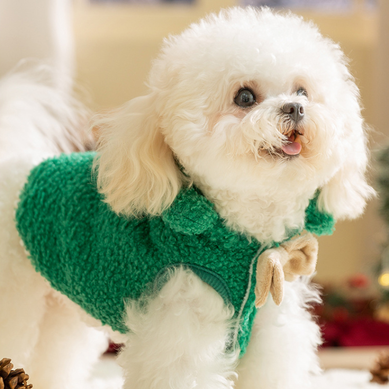 Adorable Pet Christmas themed Cartoon Traction Cape