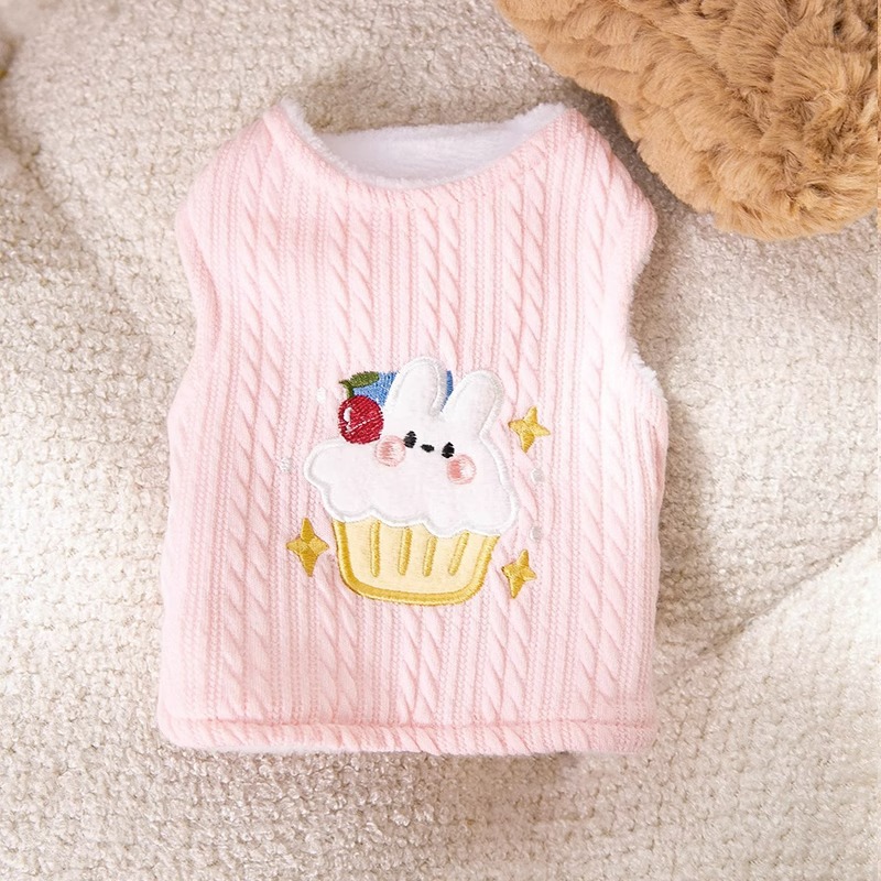 Pet Winter Thick warm Knit Vest