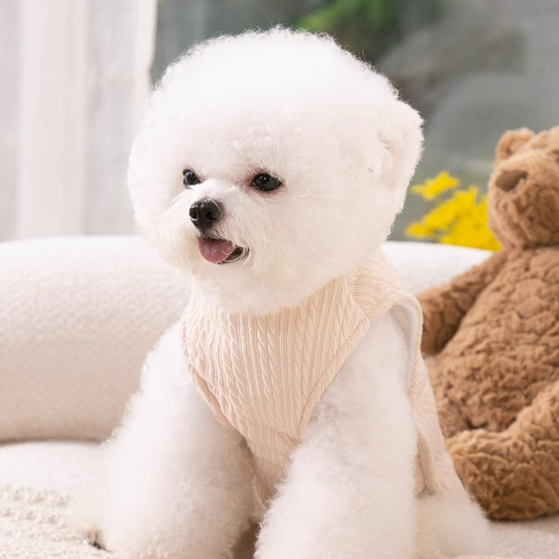 Pet Winter Thick warm Knit Vest