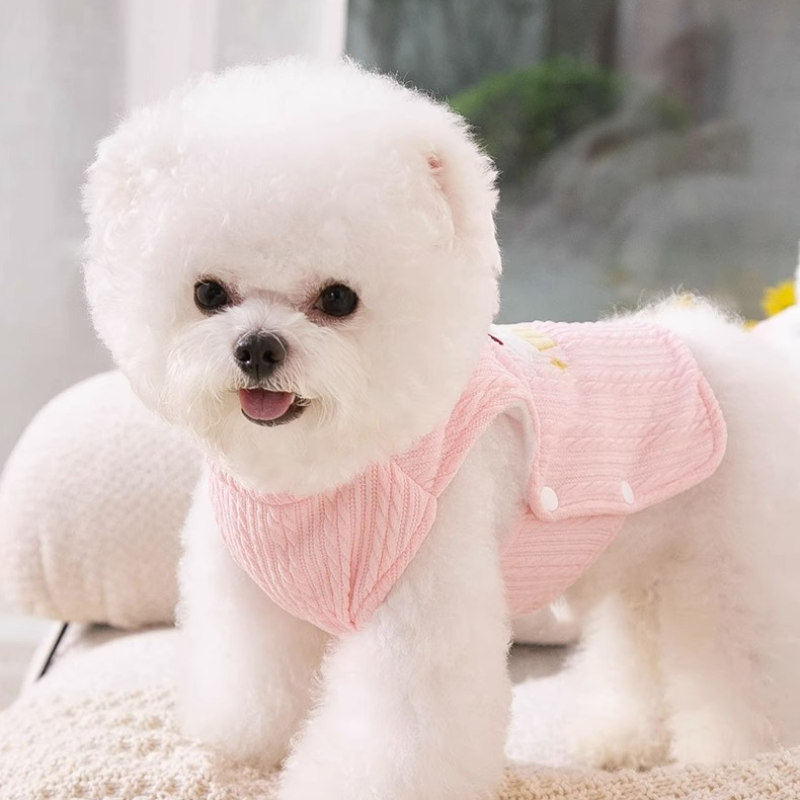 Pet Winter Thick warm Knit Vest