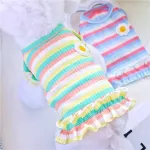 Pet Princess Striped T-shirt Dress