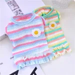 Pet Princess Striped T-shirt Dress