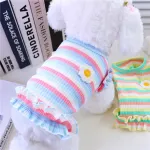 Pet Princess Striped T-shirt Dress