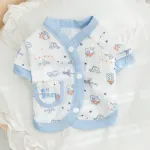 Pet Summer V-neck Decorated Sleepwear