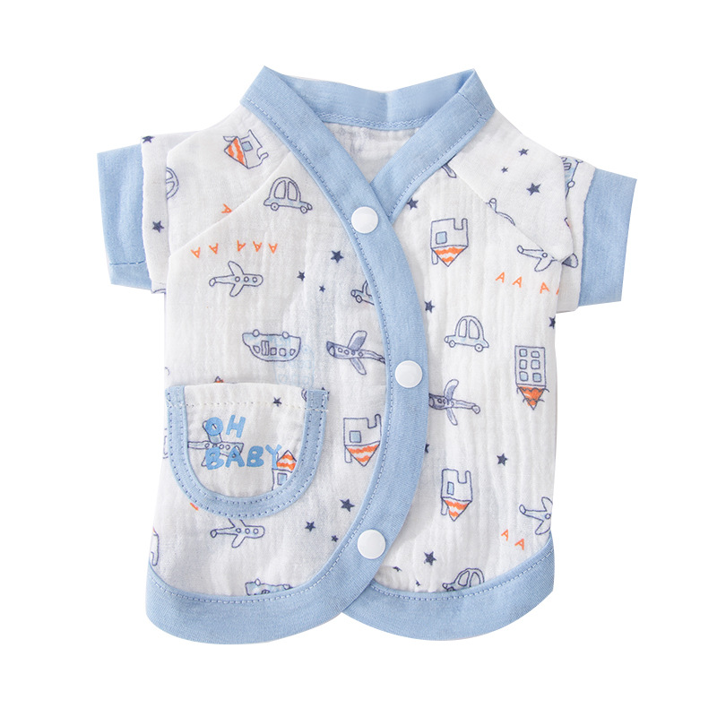 Pet Summer V-neck Decorated Sleepwear