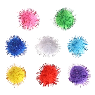 Colorful Silent Cat Toy Interactive Ball 01