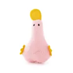 Cat Plush Duck Toy with Mint Crinkle Paper