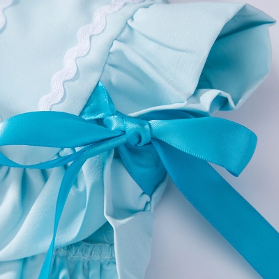 Summer Princess Bowknot Bibi Chiffon Dress 02