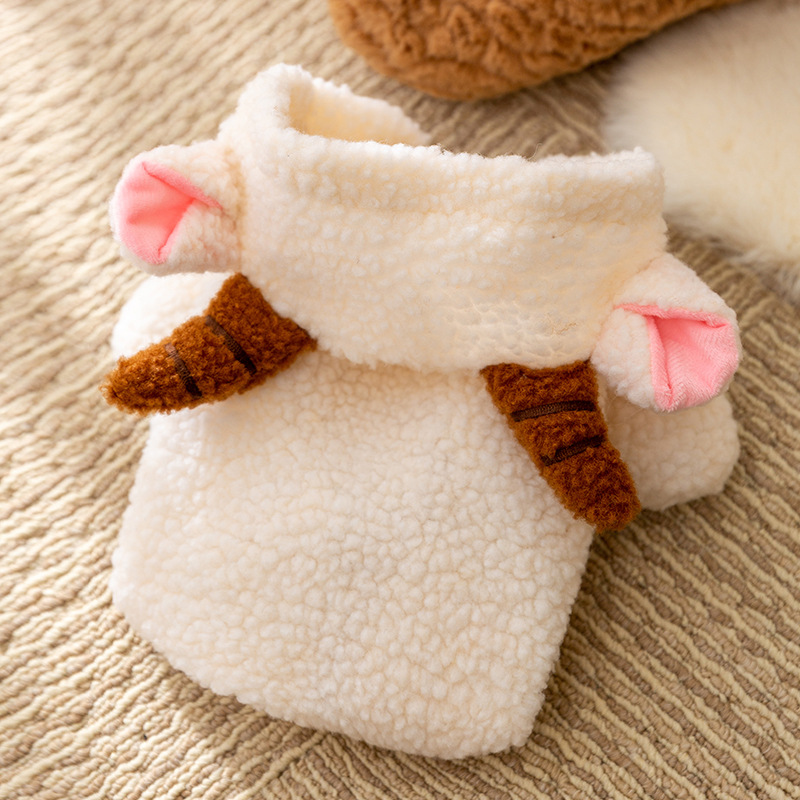 Furry Animal themed Cat Winter Coats
