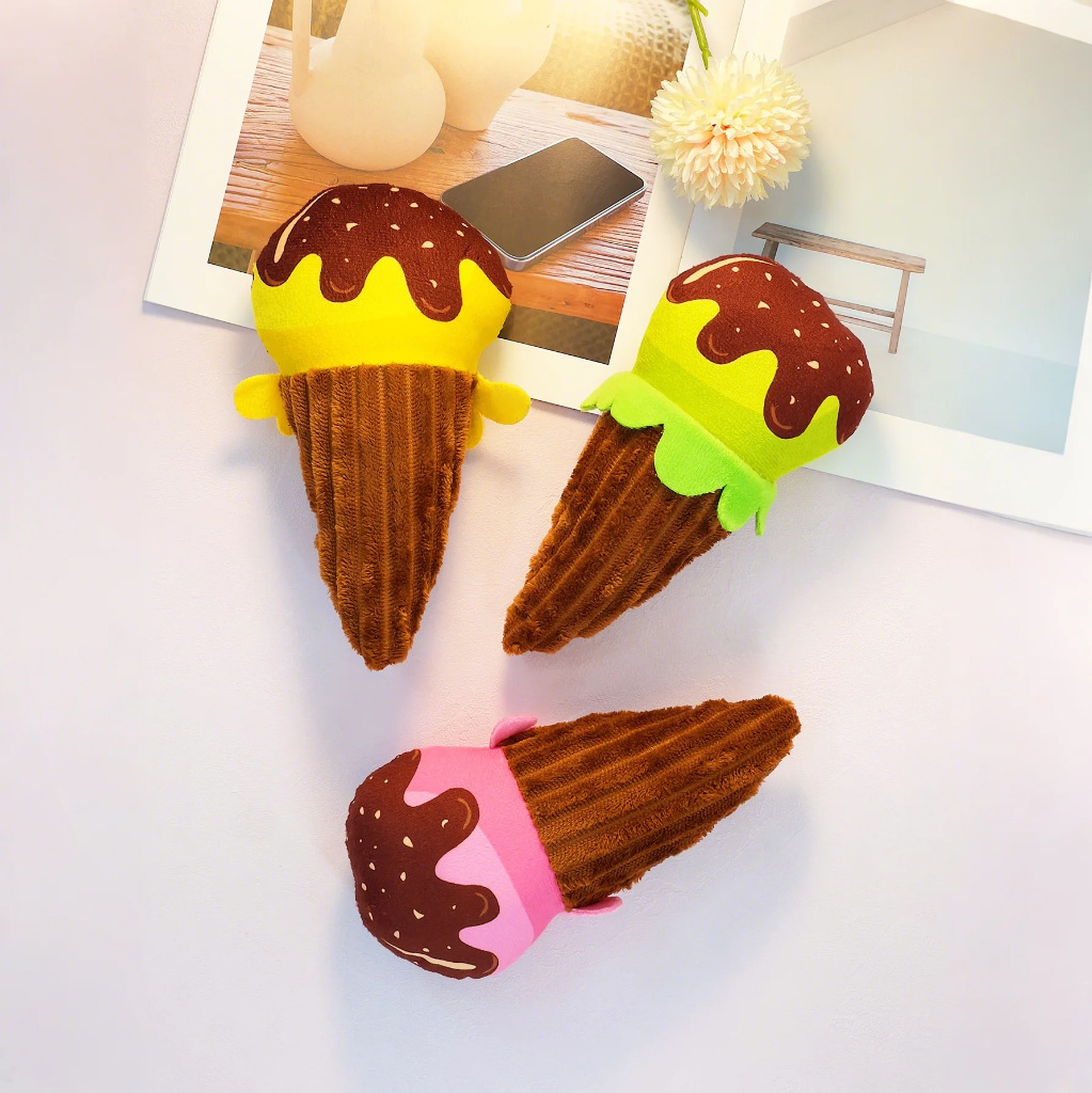 Pet Ice - Cream Plush Toy