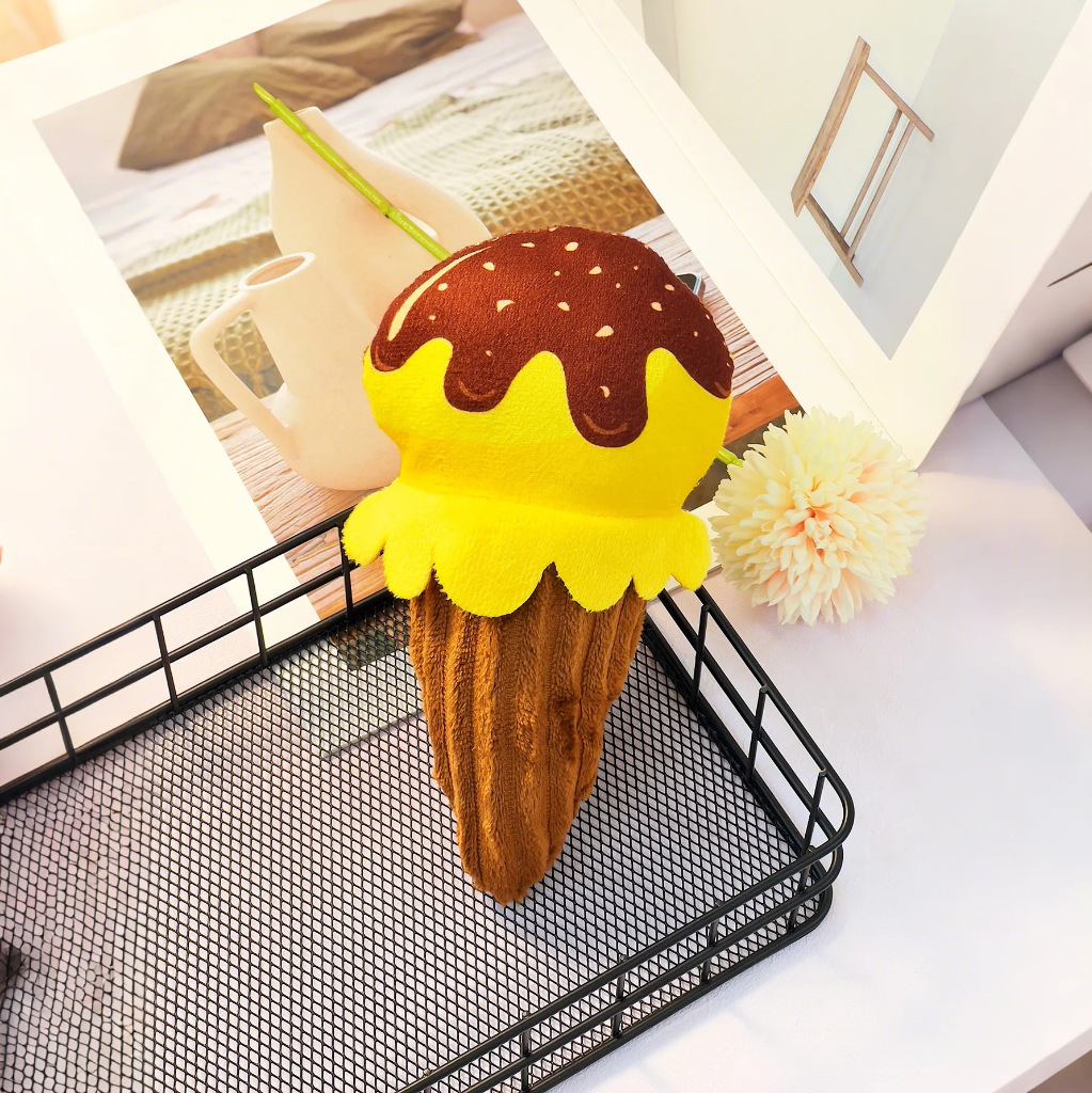 Pet Ice - Cream Plush Toy