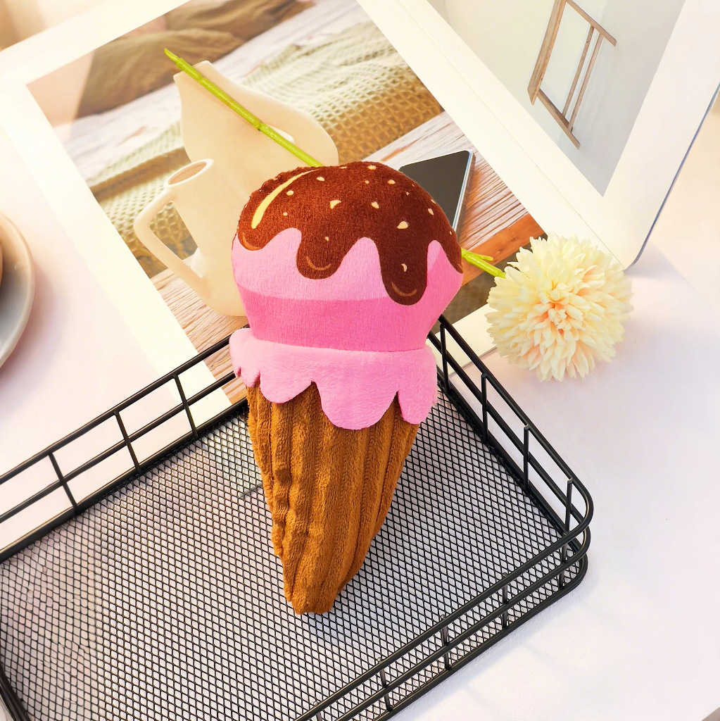 Pet Ice - Cream Plush Toy