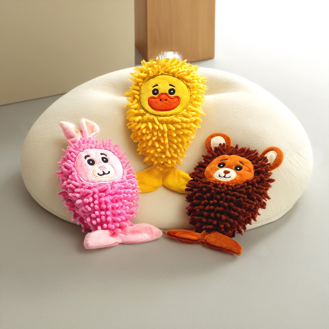 Soft Plush Durable Puppy Teething Chew Toys
